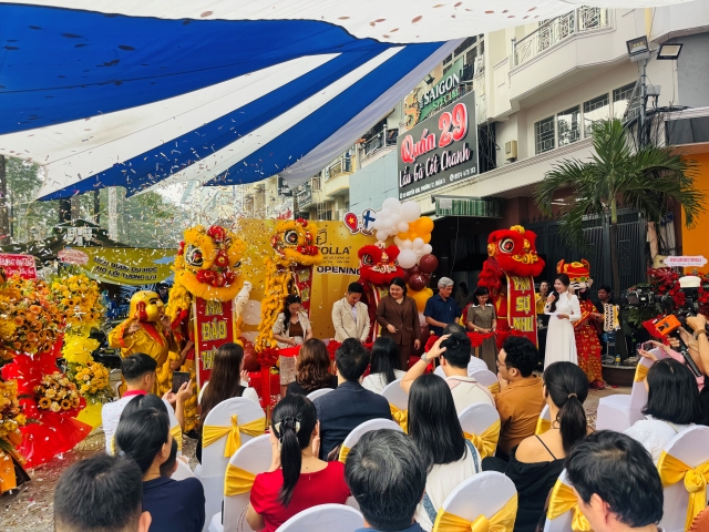 Múa lân sự kiện