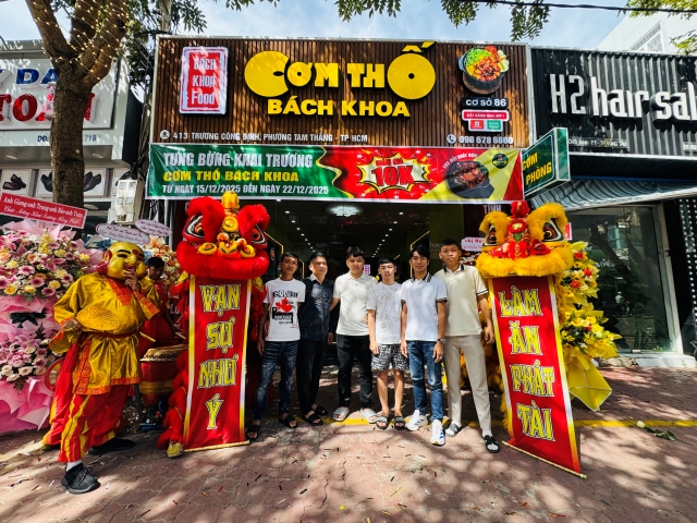 Múa lân sự kiện
